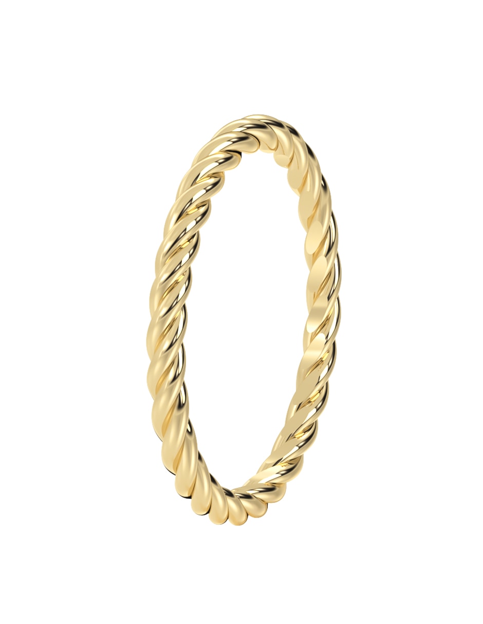 Anillo Abba Joyas14 K de oro brillante